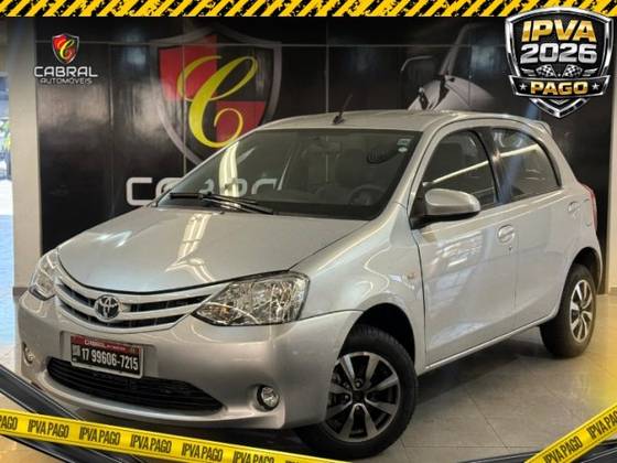 TOYOTA ETIOS 1.5 XS 16V FLEX 4P AUTOMÁTICO TOYOTA ETIOS 1.5 XS 16V FLEX 4P AUTOMÁTICO